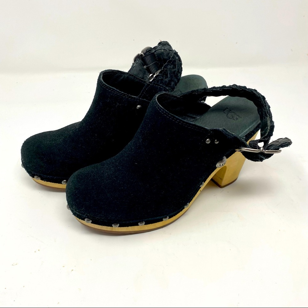 Ugg suede clogs